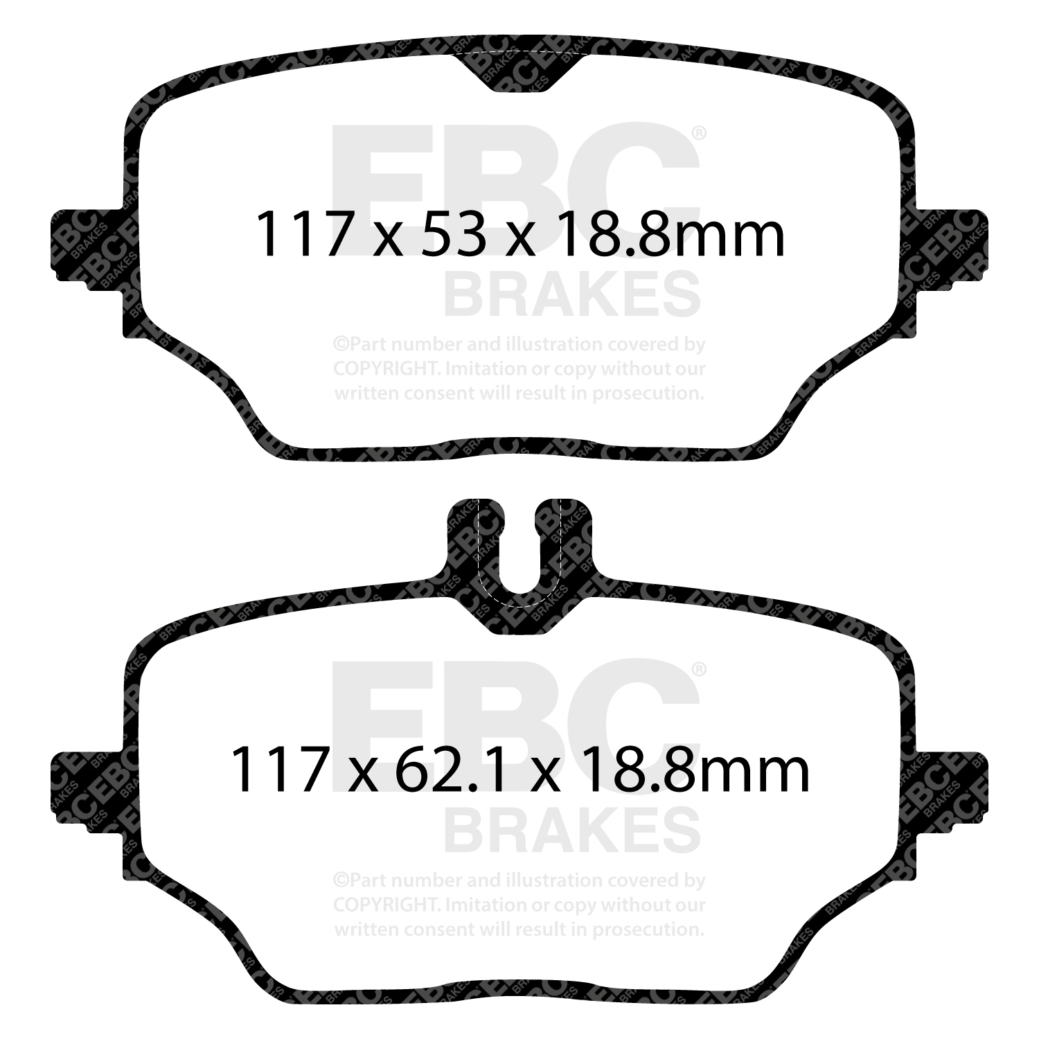 Pastiglie Sportive Stradali EBC Yellowstuff - EBC-DP42426R