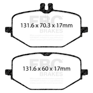 Pastiglie Sportive Stradali EBC Yellowstuff - EBC-DP42427R