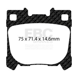 Pastiglie Sportive Stradali EBC Yellowstuff - EBC-DP42431R