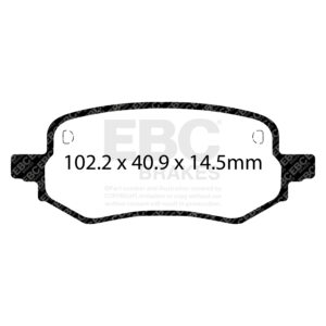 Pastiglie Sportive Stradali EBC Yellowstuff - EBC-DP42432R