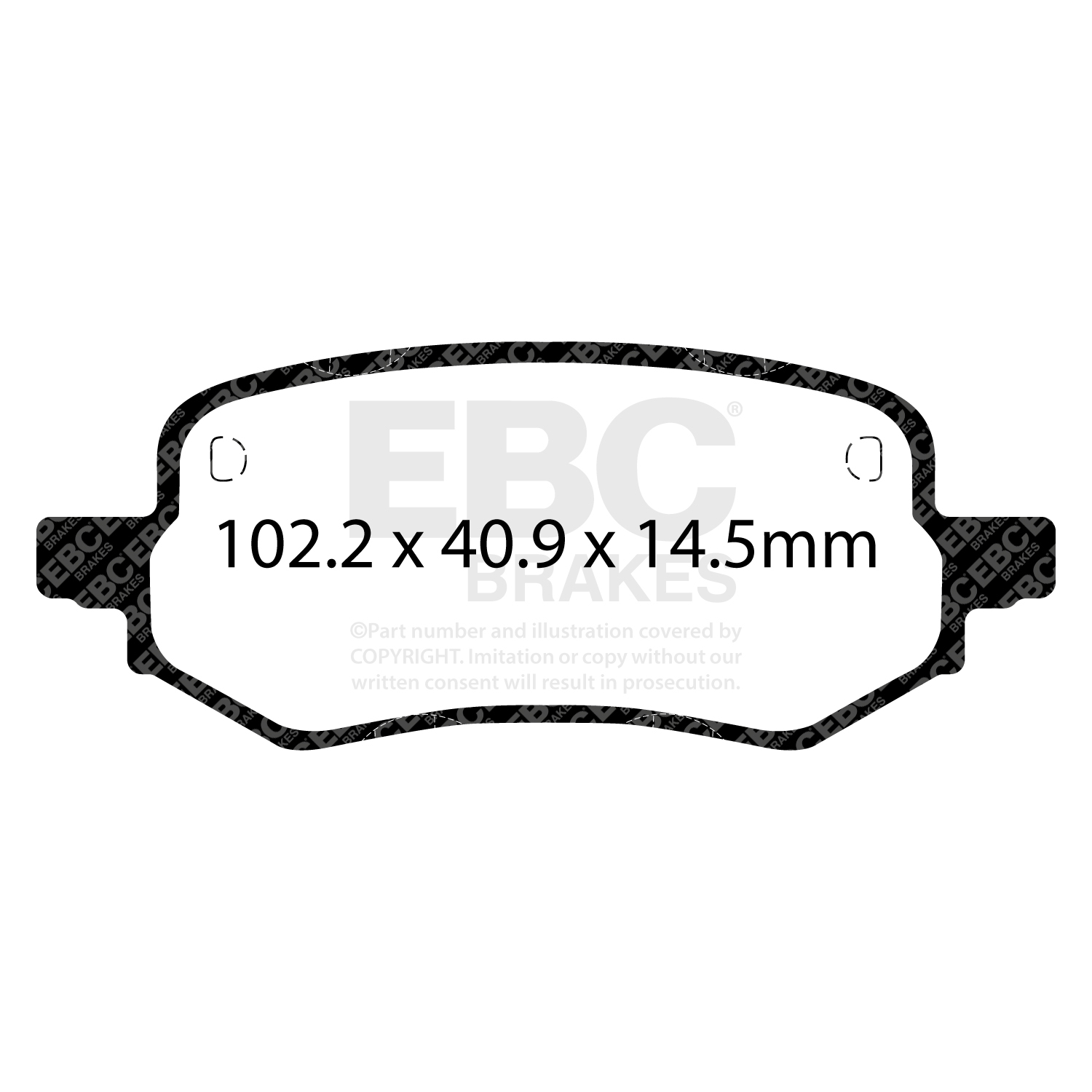 Pastiglie Sportive Stradali EBC Yellowstuff - EBC-DP42432R