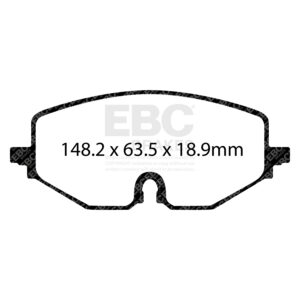 Pastiglie Sportive Stradali EBC Yellowstuff - EBC-DP42439R