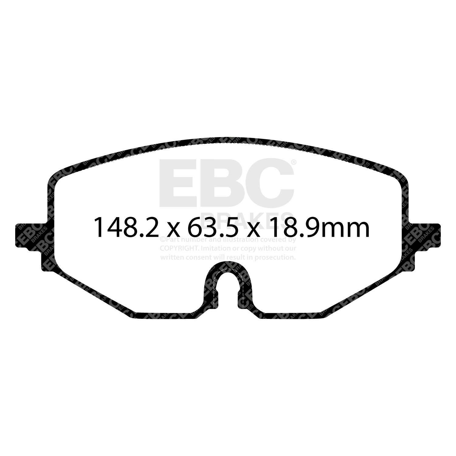 Pastiglie Sportive Stradali EBC Yellowstuff - EBC-DP42439R