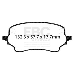 Pastiglie Sportive Stradali EBC Yellowstuff - EBC-DP42441R