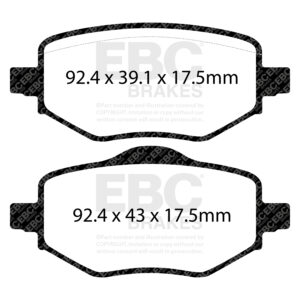 Pastiglie Sportive Stradali EBC Yellowstuff - EBC-DP42442R