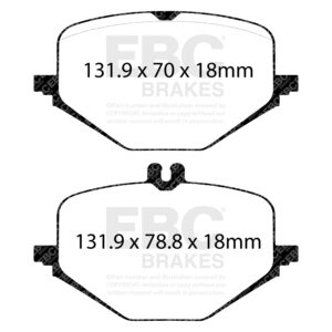 Pastiglie Sportive Stradali EBC Yellowstuff - EBC-DP42443R