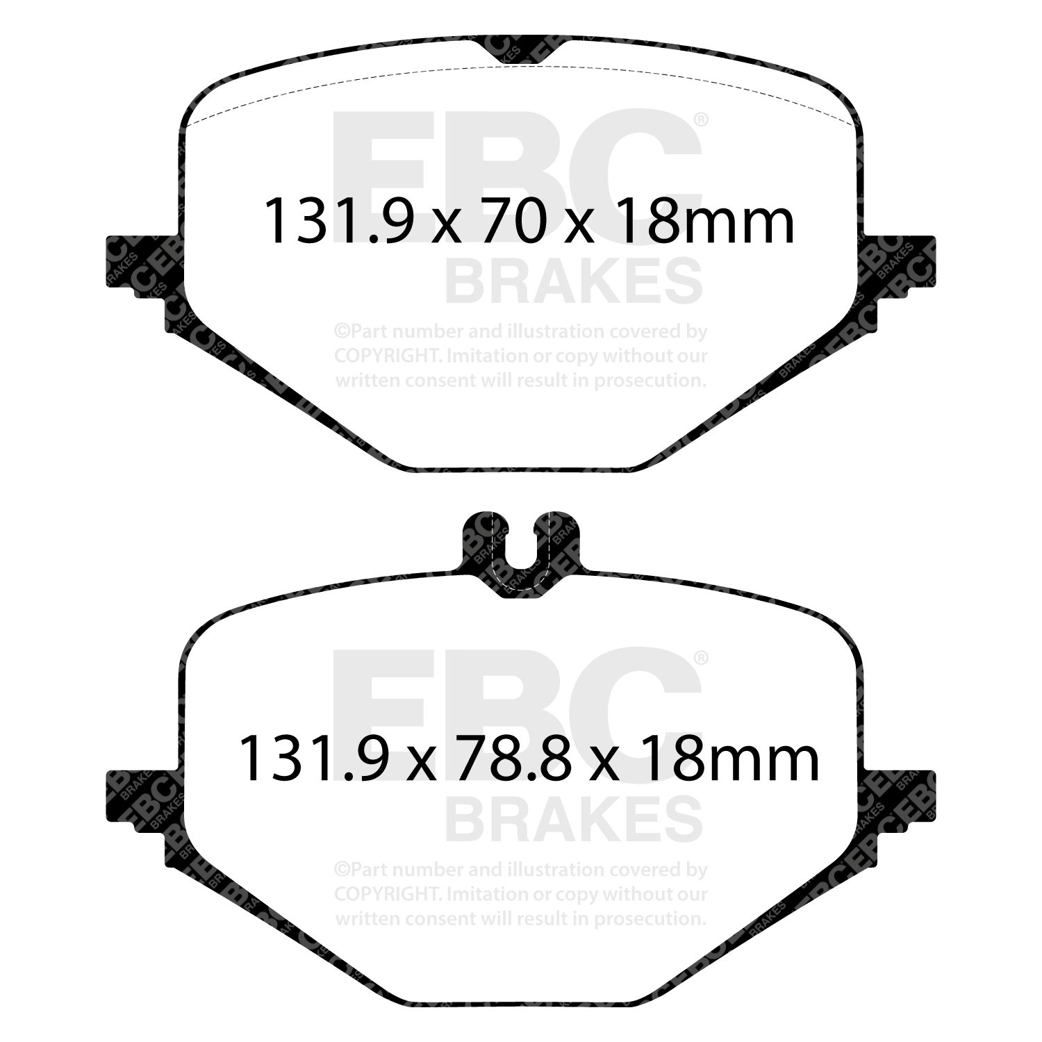 Pastiglie Sportive Stradali EBC Yellowstuff - EBC-DP42443R