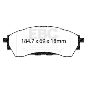 Pastiglie Sportive Stradali EBC Yellowstuff - EBC-DP42445R