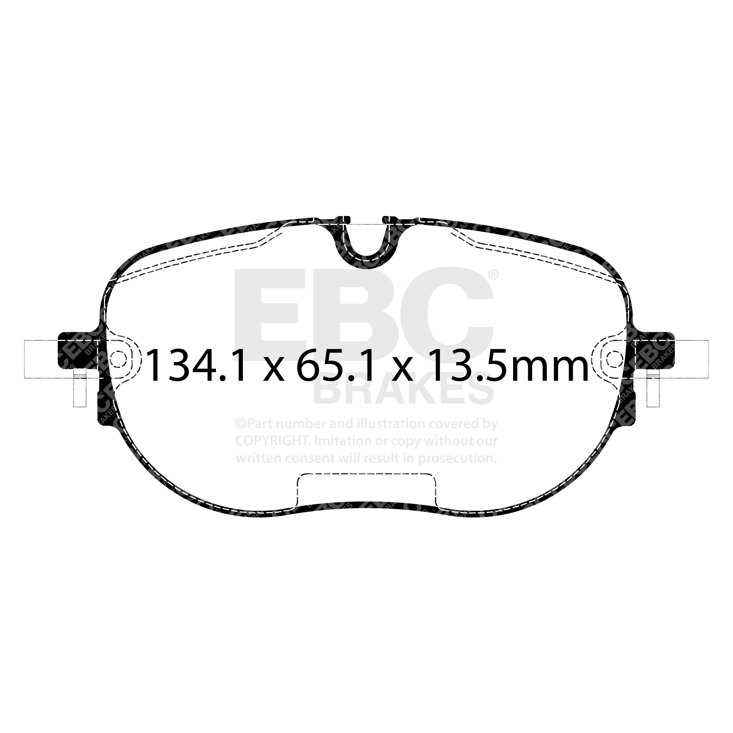 Pastiglie Sportive Stradali EBC Yellowstuff - EBC-DP42446R