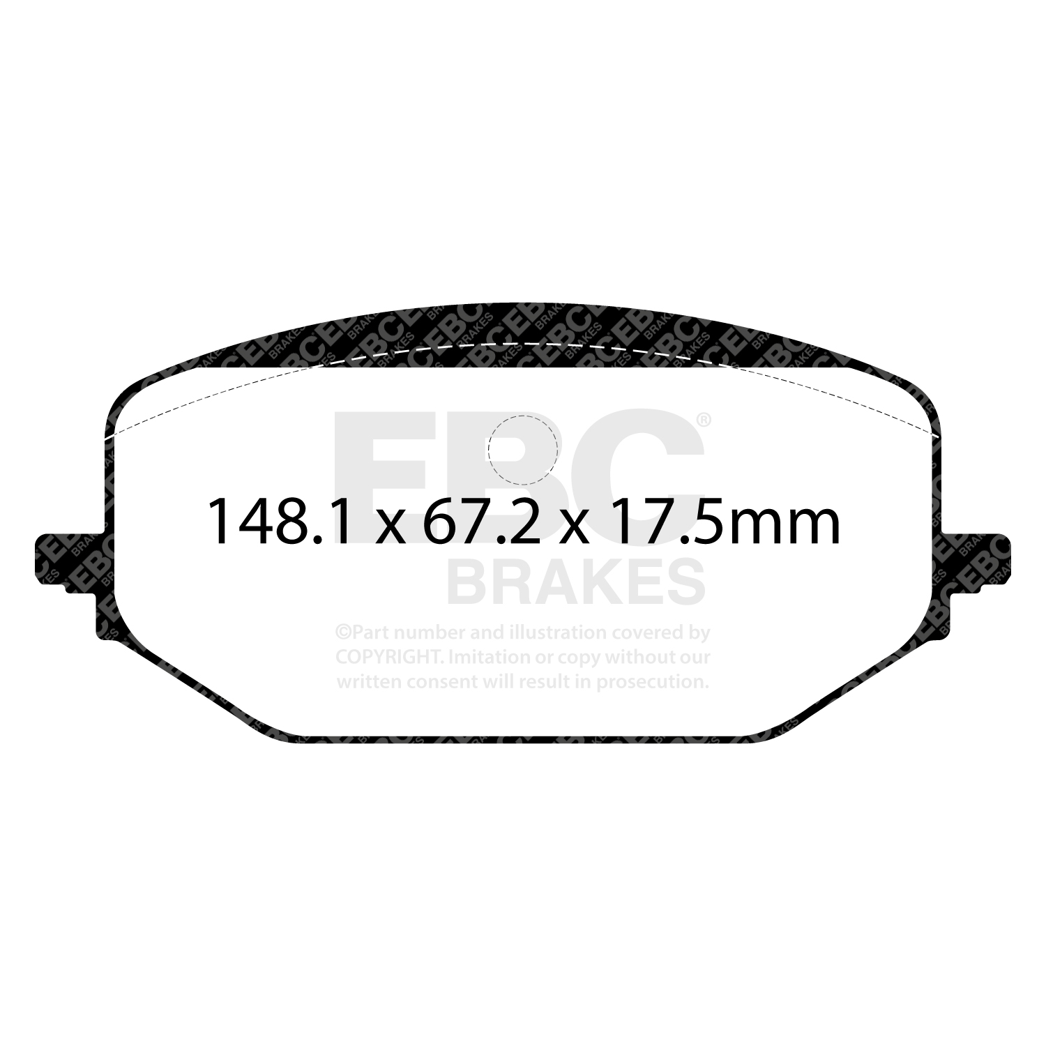 Pastiglie Sportive Stradali EBC Yellowstuff - EBC-DP42476R