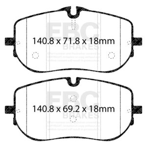 Pastiglie Sportive Stradali EBC Yellowstuff - EBC-DP42484R