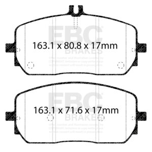 Pastiglie Sportive Stradali EBC Yellowstuff - EBC-DP42485R