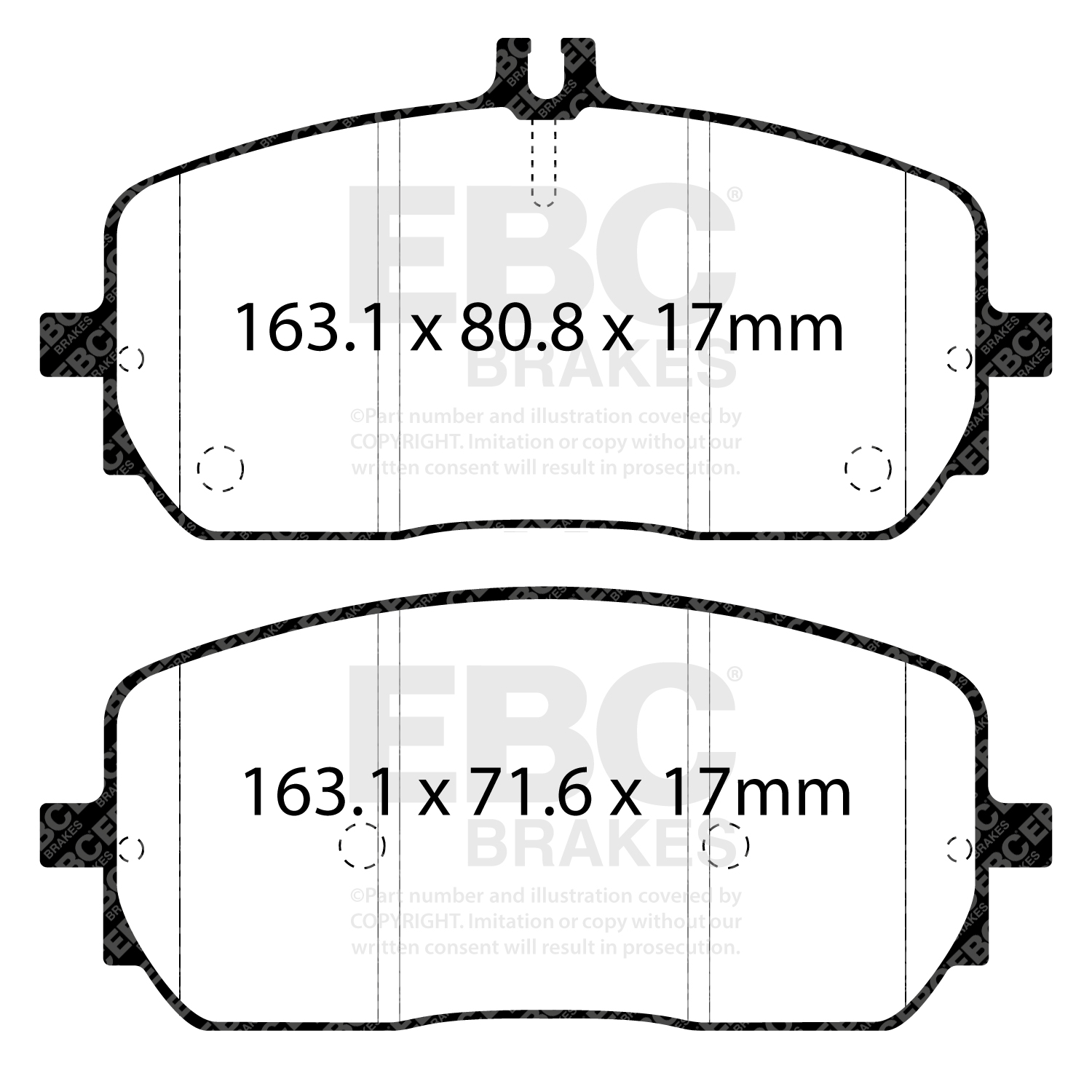 Pastiglie Sportive Stradali EBC Yellowstuff - EBC-DP42485R