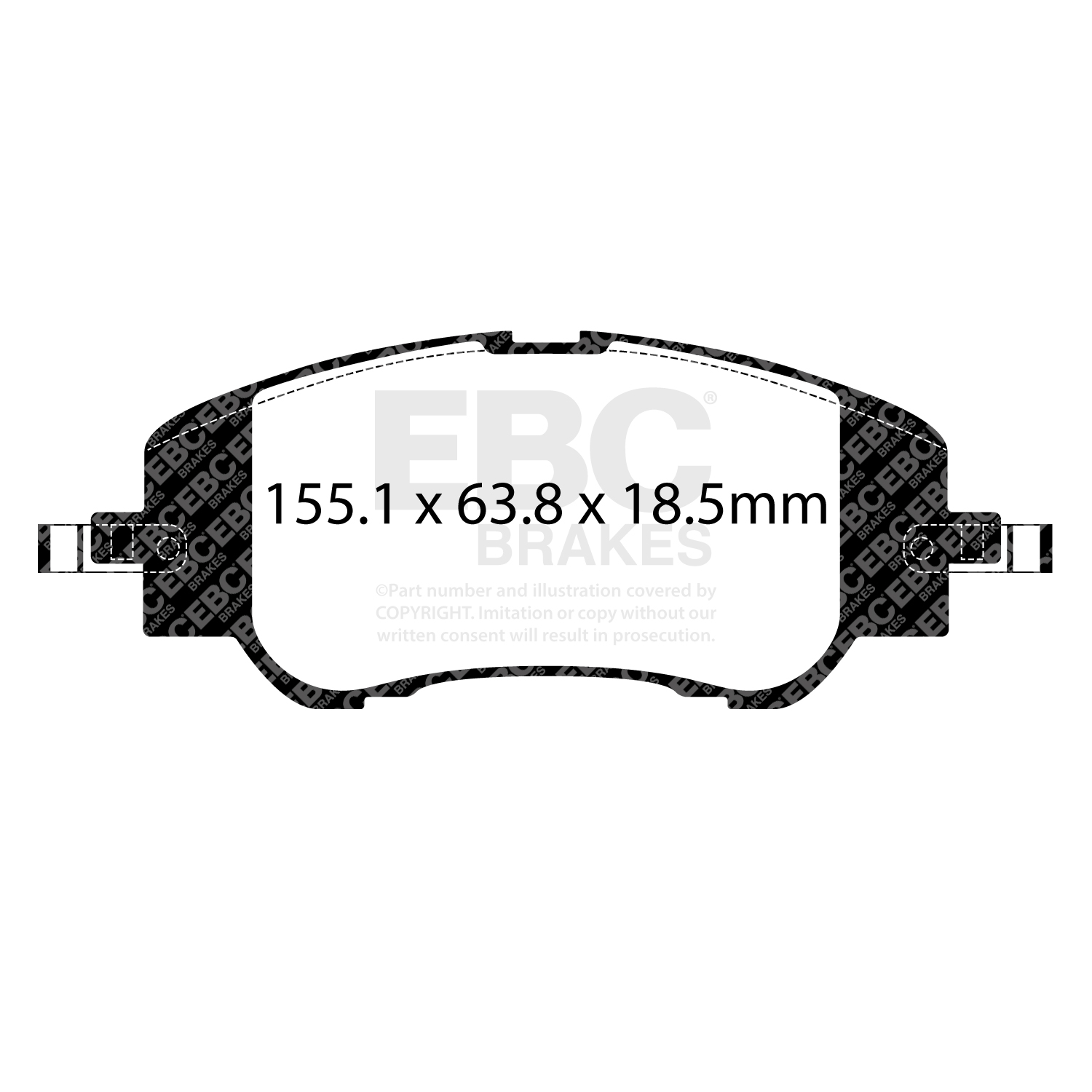 Pastiglie Sportive Stradali EBC Yellowstuff - EBC-DP42512R