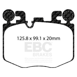 Pastiglie Sportive Stradali EBC Yellowstuff - EBC-DP42522R