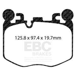 Pastiglie Sportive Stradali EBC Yellowstuff - EBC-DP42525R