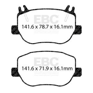 Pastiglie Sportive Stradali EBC Yellowstuff - EBC-DP42527R