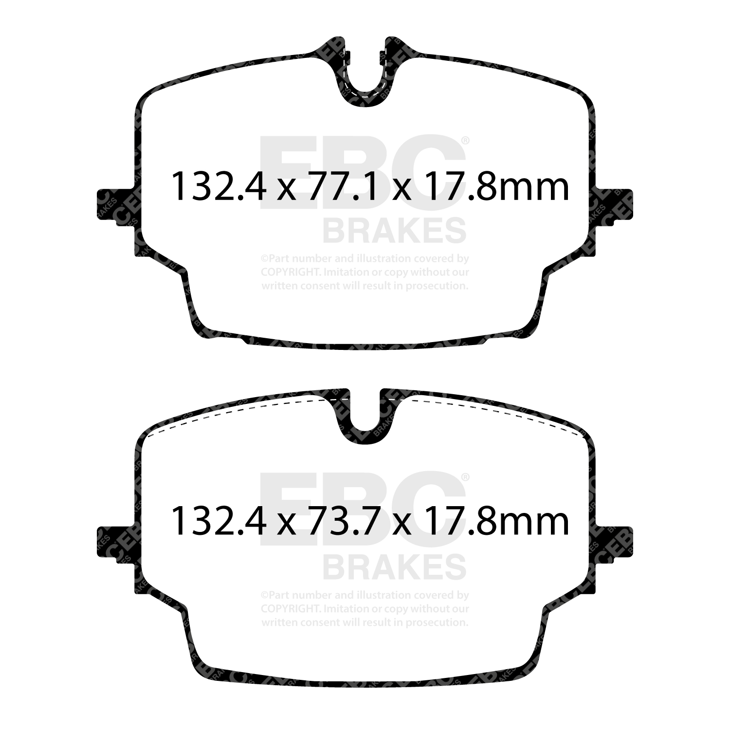Pastiglie Sportive Stradali EBC Yellowstuff - EBC-DP42528R