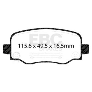 Pastiglie Sportive Stradali EBC Yellowstuff - EBC-DP43031R
