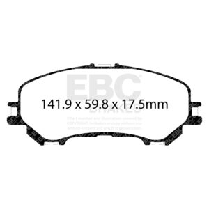 Pastiglie Sportive Stradali EBC Yellowstuff - EBC-DP43032R