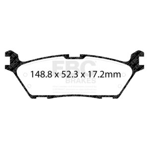 Pastiglie Sportive Stradali EBC Yellowstuff - EBC-DP43037R