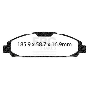 Pastiglie Sportive Stradali EBC Yellowstuff - EBC-DP43039R