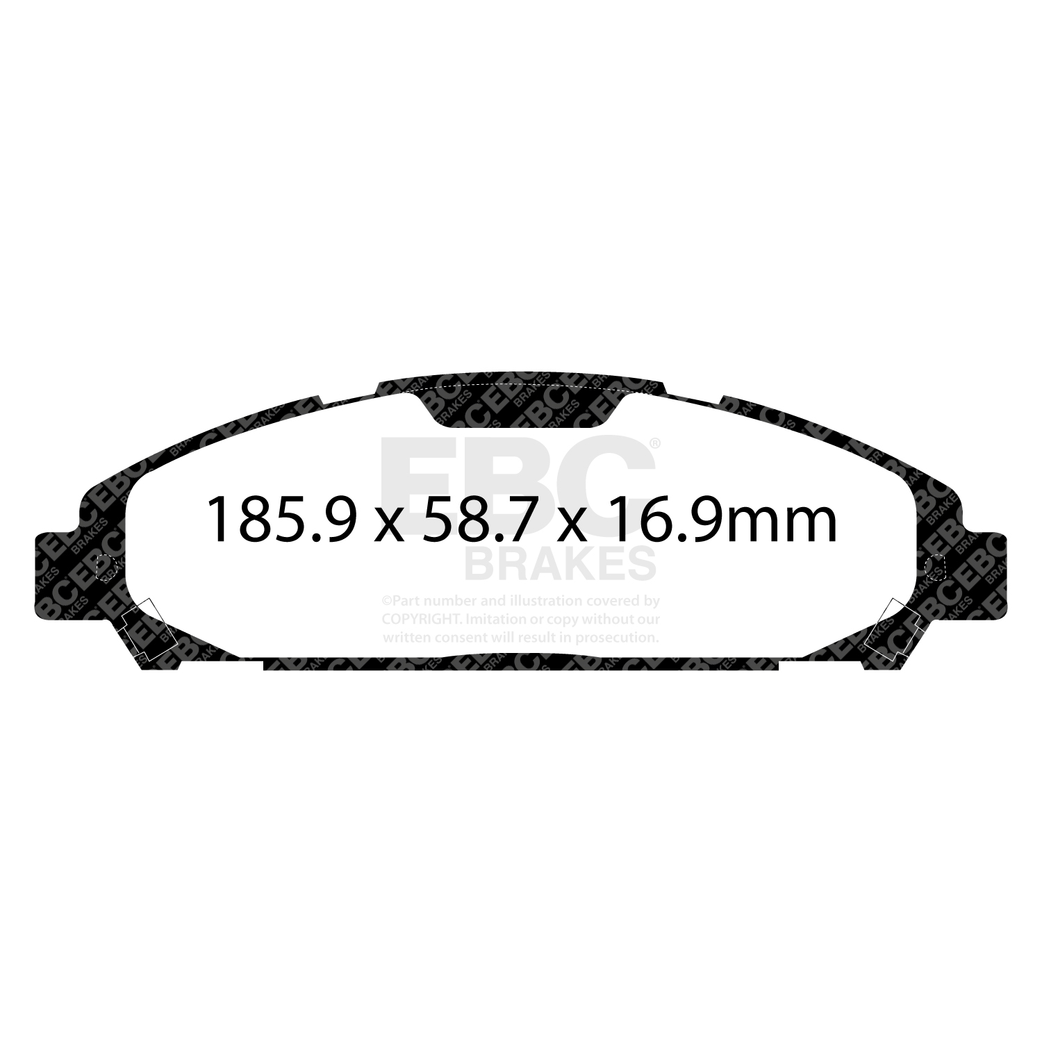 Pastiglie Sportive Stradali EBC Yellowstuff - EBC-DP43039R