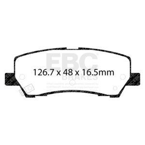 Pastiglie Sportive Stradali EBC Yellowstuff - EBC-DP43041R