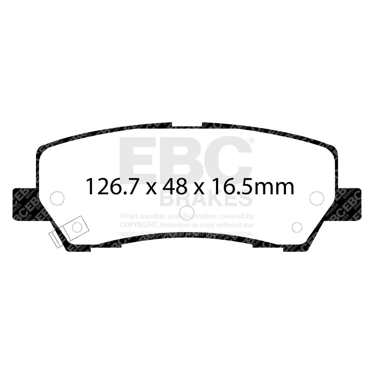 Pastiglie Sportive Stradali EBC Yellowstuff - EBC-DP43041R