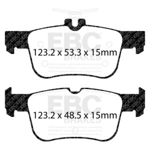 Pastiglie Sportive Stradali EBC Yellowstuff - EBC-DP43047R