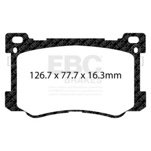 Pastiglie Sportive Stradali EBC Yellowstuff - EBC-DP43048R
