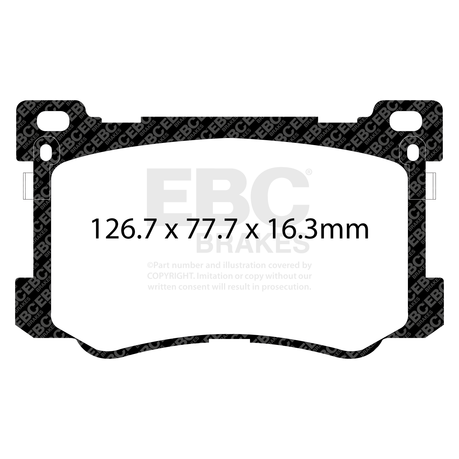 Pastiglie Sportive Stradali EBC Yellowstuff - EBC-DP43048R
