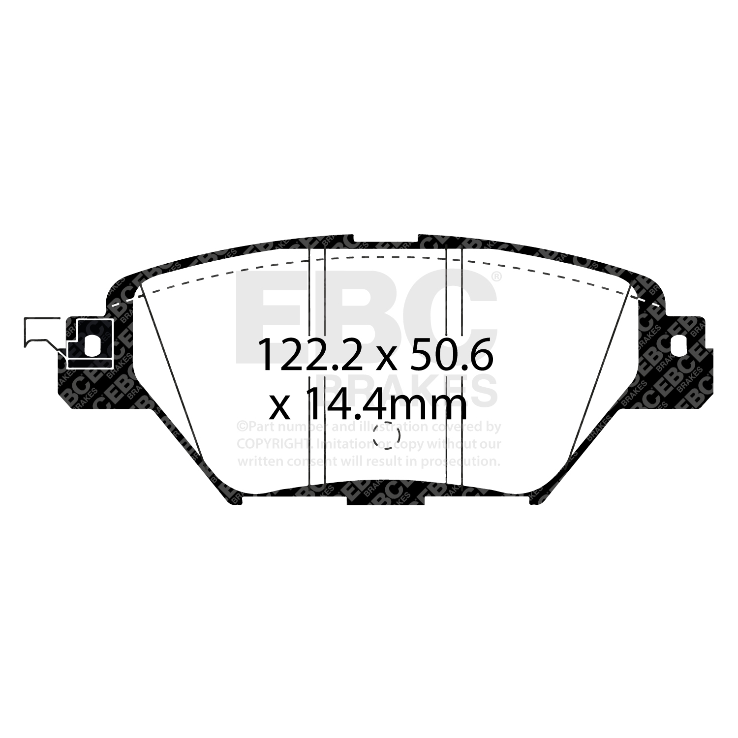 Pastiglie Sportive Stradali EBC Yellowstuff - EBC-DP43083R
