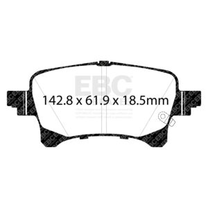 Pastiglie Sportive Stradali EBC Yellowstuff - EBC-DP43093R