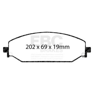 Pastiglie Sportive Stradali EBC Yellowstuff - EBC-DP43094R