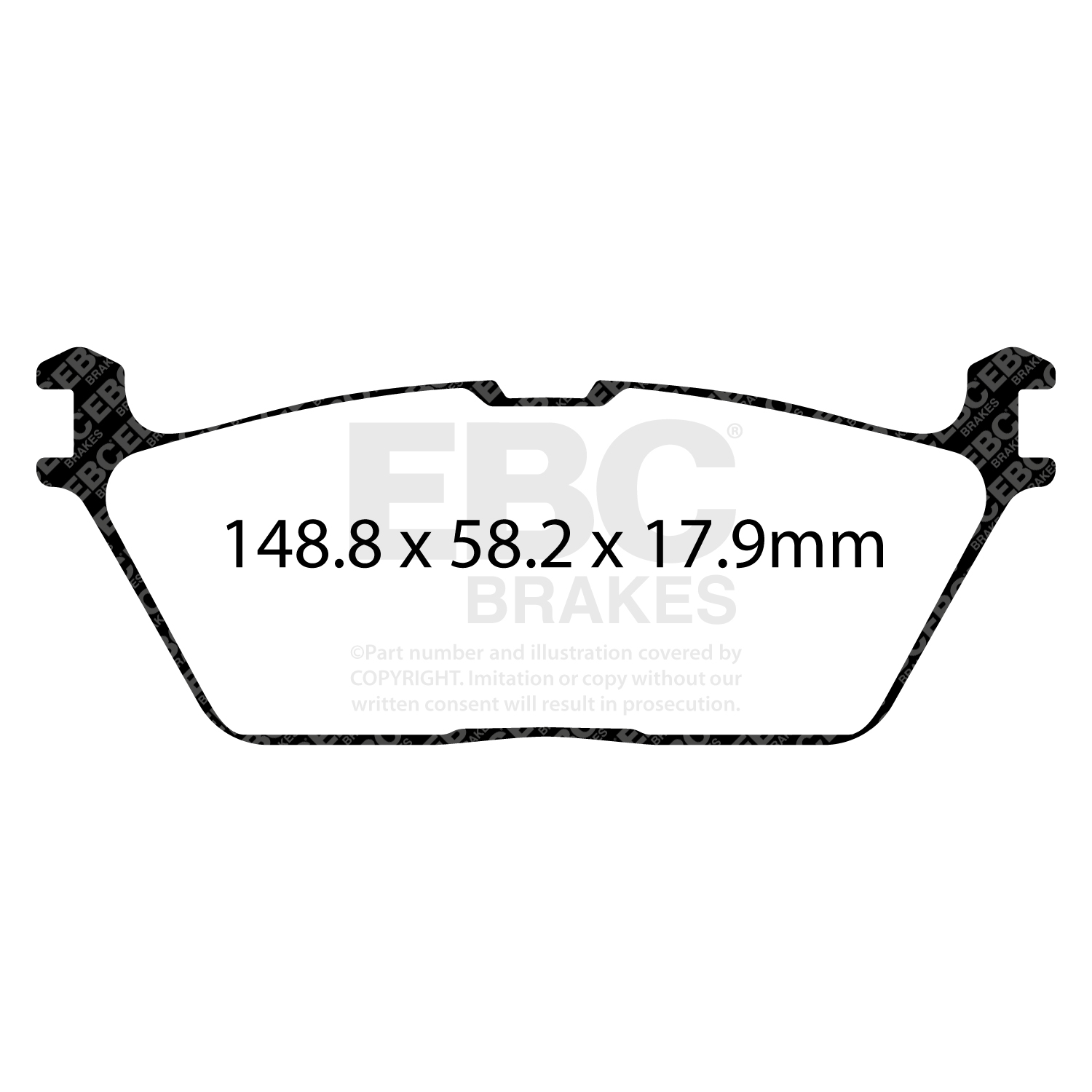 Pastiglie Sportive Stradali EBC Yellowstuff - EBC-DP43095R