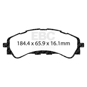 Pastiglie Sportive Stradali EBC Yellowstuff - EBC-DP43107R