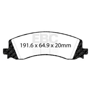 Pastiglie Sportive Stradali EBC Yellowstuff - EBC-DP43124R