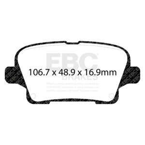 Pastiglie Sportive Stradali EBC Yellowstuff - EBC-DP43125R