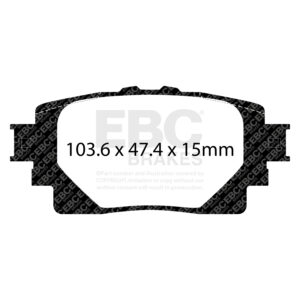 Pastiglie Sportive Stradali EBC Yellowstuff - EBC-DP43132R