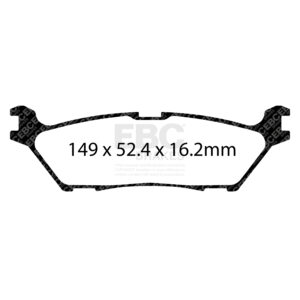 Pastiglie Sportive Stradali EBC Yellowstuff - EBC-DP43142R