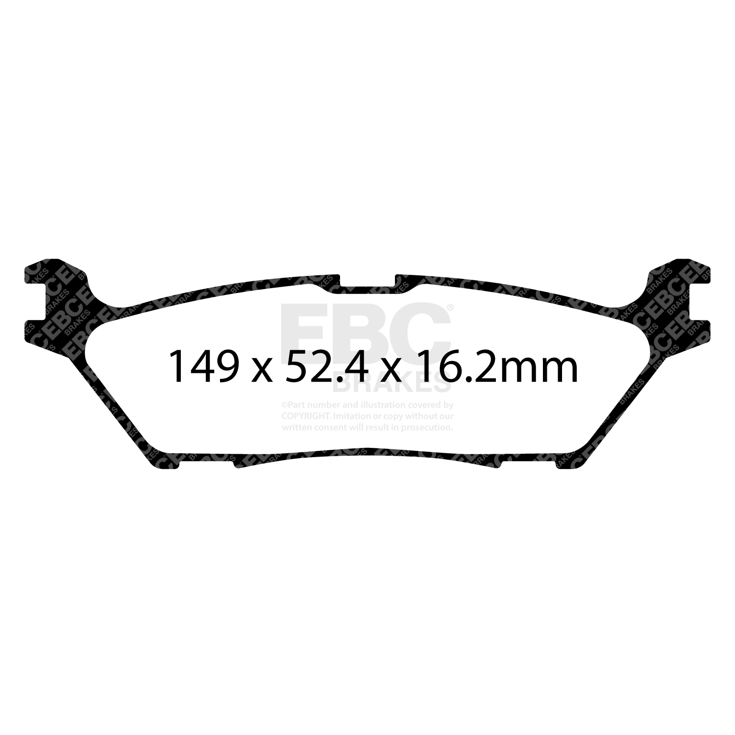 Pastiglie Sportive Stradali EBC Yellowstuff - EBC-DP43142R