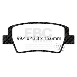 Pastiglie Sportive Stradali EBC Yellowstuff - EBC-DP43154R