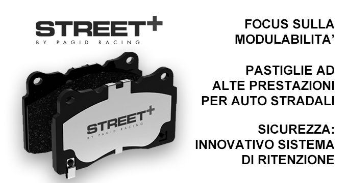Pastiglie Freni Pagid Racing Street Plus + SP Stradali Sportive / Trackday Abarth 500 / 596 /695 / Grande Punto / Punto Evo / Mito Pinze Brembo - T8190SP2001 - immagine 3