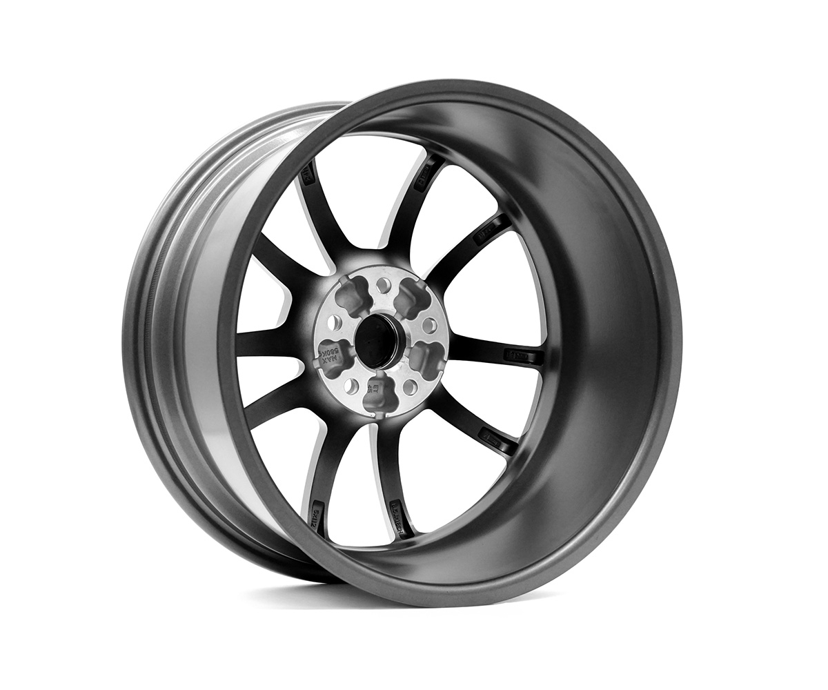 Cerchio Singolo RacingLine Cup Edition EVO 18"x8.5" ET45 Grigio Gun Metal Opaco - VWR610008 - immagine 4