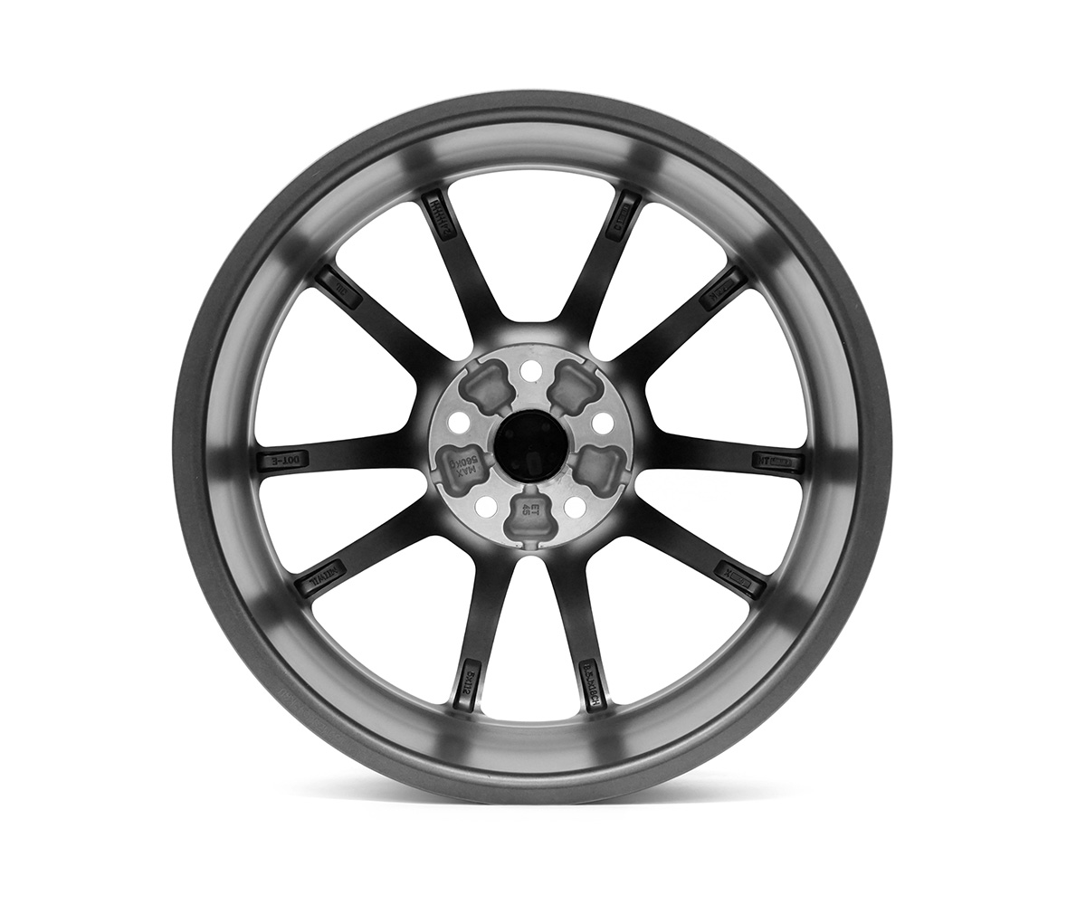 Cerchio Singolo RacingLine Cup Edition EVO 18"x8.5" ET45 Grigio Gun Metal Opaco - VWR610008 - immagine 3
