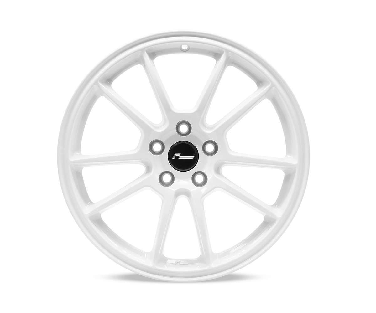 Cerchio Singolo RacingLine Cup Edition EVO 18"x8.5" ET45 Bianco Motorsport - VWR610009 - immagine 2