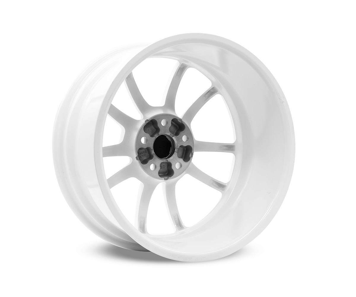 Cerchio Singolo RacingLine Cup Edition EVO 18"x8.5" ET45 Bianco Motorsport - VWR610009 - immagine 3