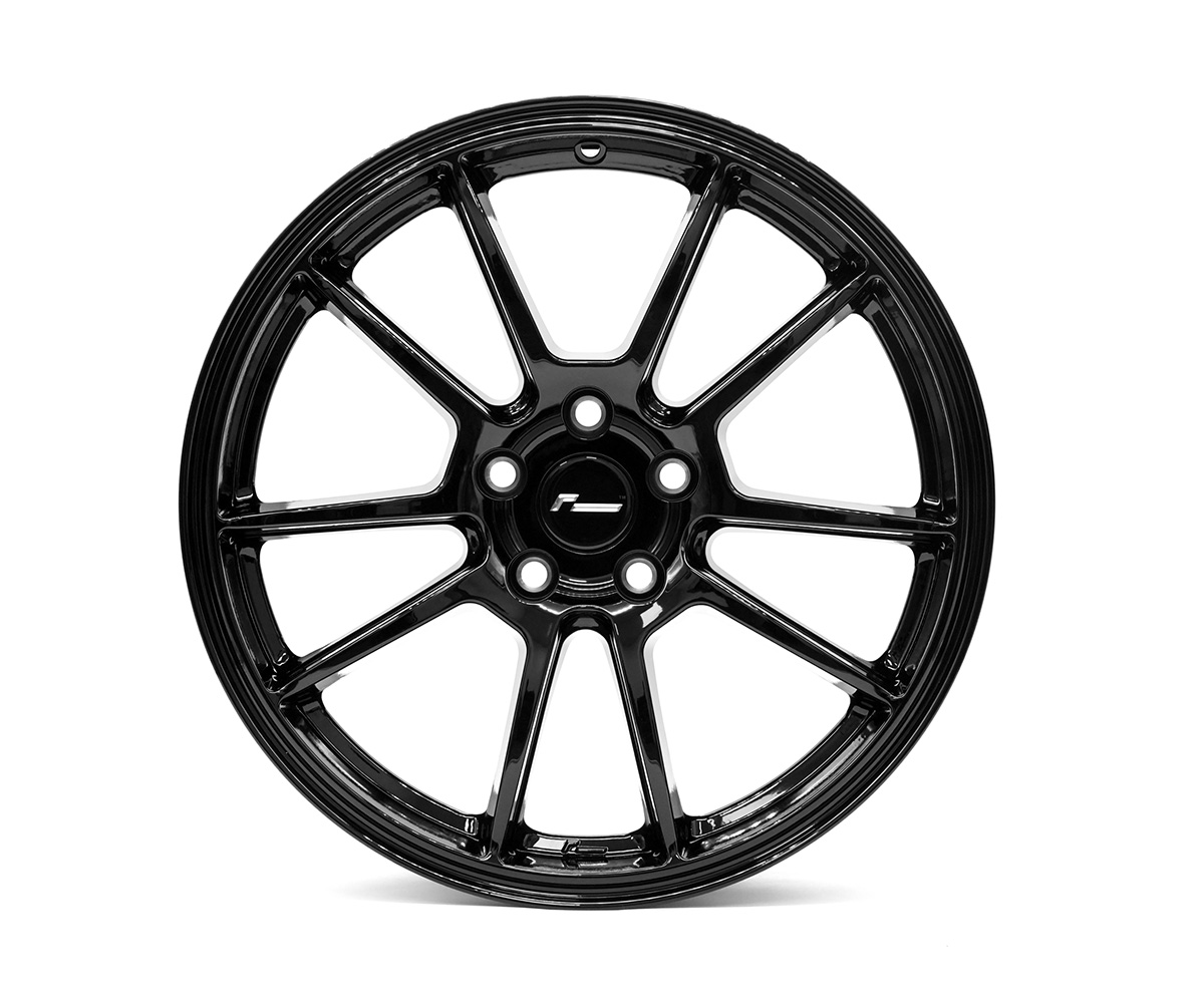 Cerchio Singolo RacingLine Cup Edition EVO 18"x8.5" ET45 Nero Lucido - VWR610010 - immagine 2