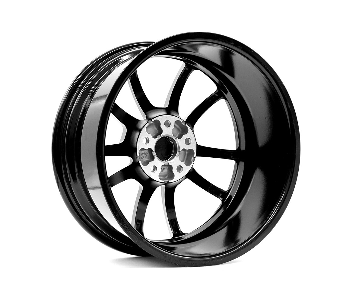 Cerchio Singolo RacingLine Cup Edition EVO 18"x8.5" ET45 Nero Lucido - VWR610010 - immagine 4